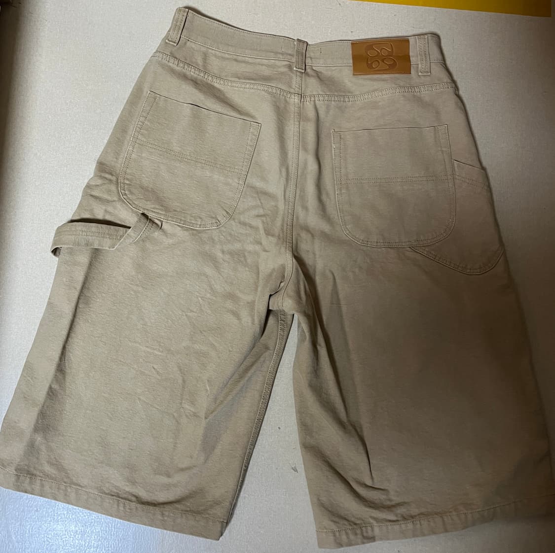 9999아카이브 더블니 버뮤다 팬츠 상품이미지3