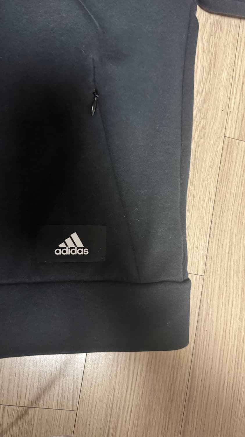 아디다스 여성 삼선 후드집업 S 블랙 상품이미지6