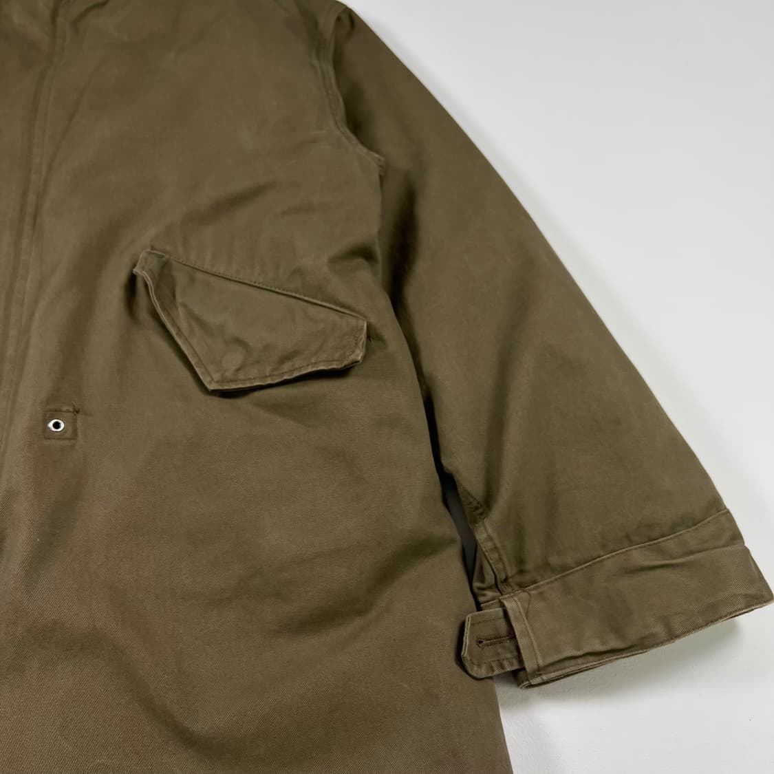 lafudge store 카키색 3M 신슐레이트 패딩 파카 상품이미지2