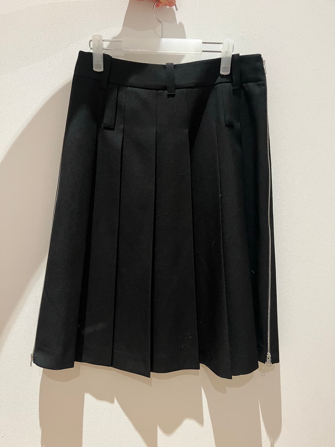 LCDC tm 엘씨디씨 플리츠 스커트 레이어드 스커트 블랙 상품이미지4