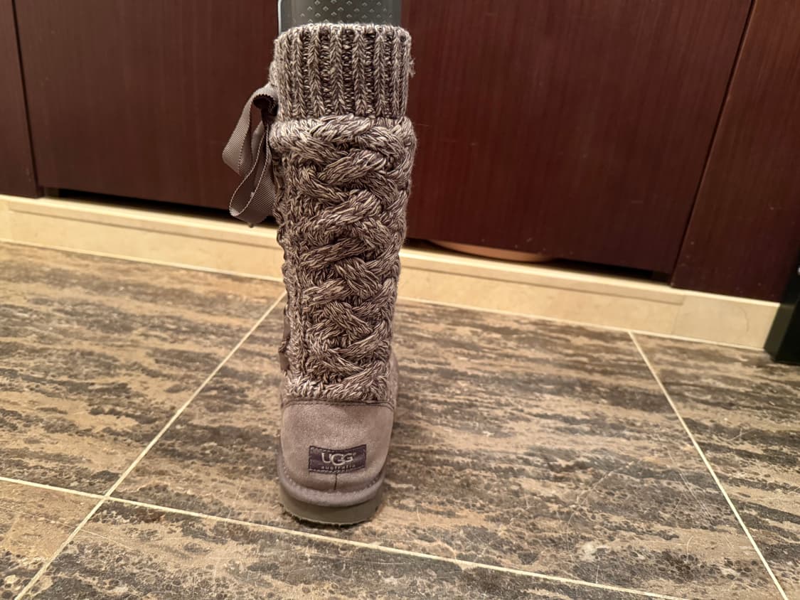 UGG 갸루st 빈티지 리본 어그부츠 상품이미지3