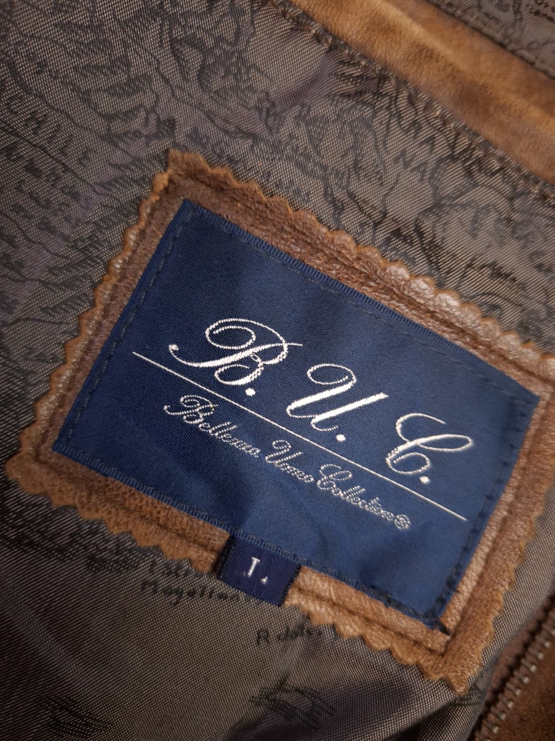 90's 일본판 리얼레더 밀리터리 항공자켓 상품이미지4