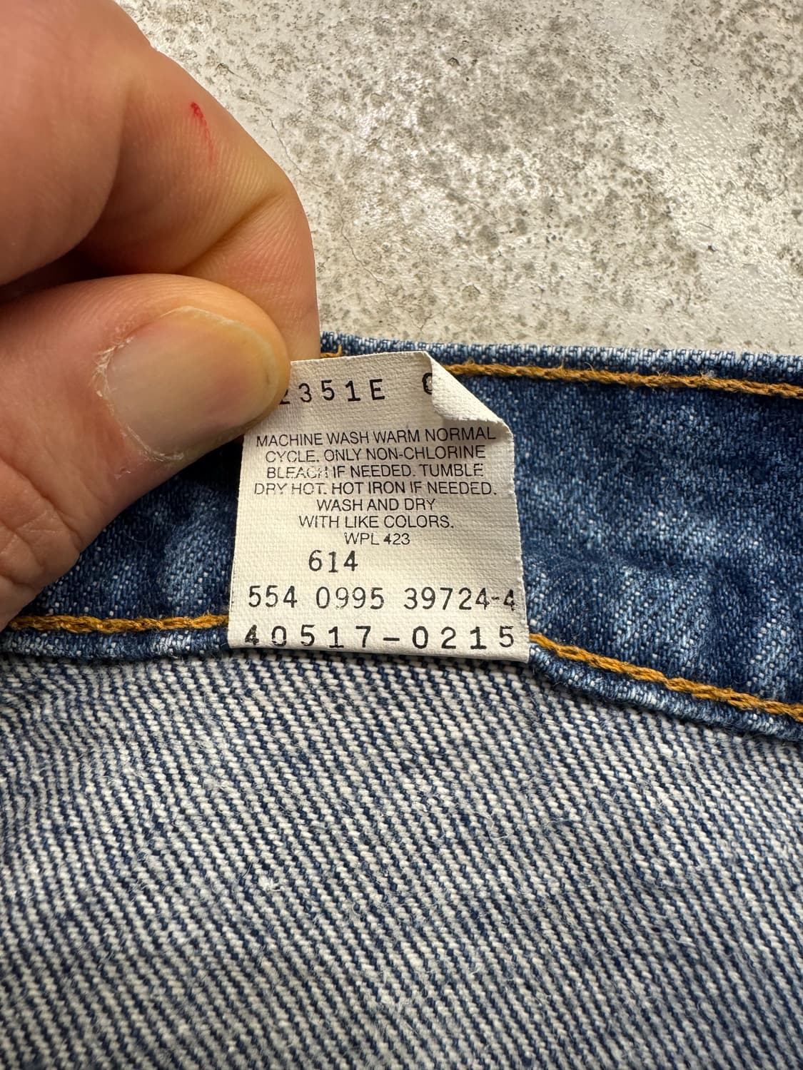 90s 리바이스 517  오렌지탭 부츠컷 상품이미지4