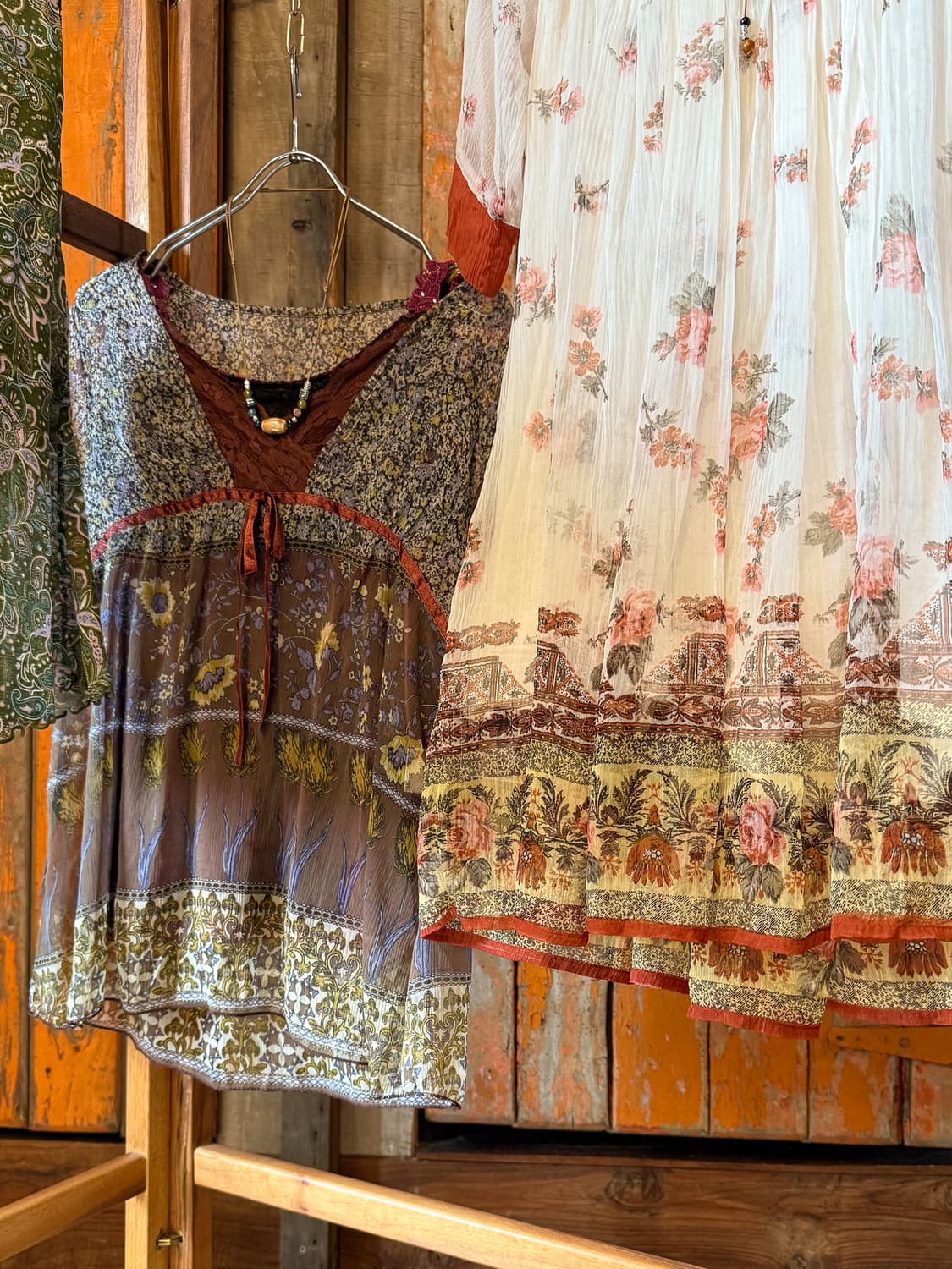 Burgundy Lace Floral Blouse 0003 상품이미지2
