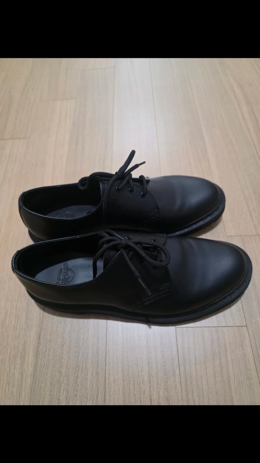 닥터마틴 1461 3홀 모노 블랙 / 14345001 270 사이즈 새상 상품이미지2