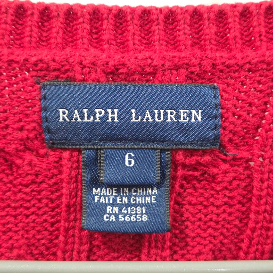 폴로랄프로렌 걸즈 케이블 니트 프릴 가디건 6  상품이미지3