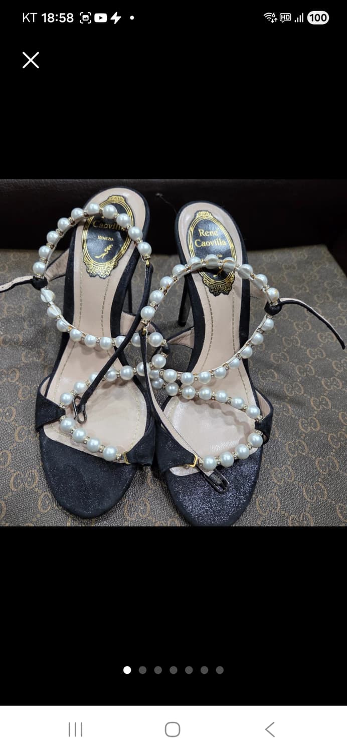 르네 까오빌라 진주 샌들 상품이미지1