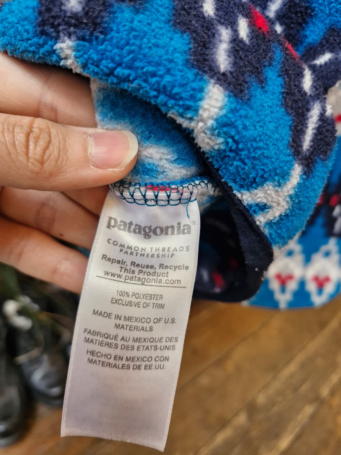 Z-363 파타고니아 신칠라 아즈텍 네이티브  상품이미지6