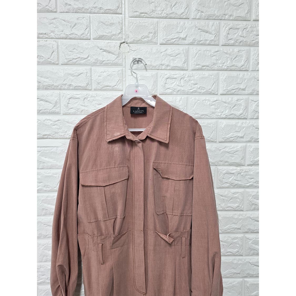 택포) M 한섬 랑방 LANVIN 롱 원피스  상품이미지3