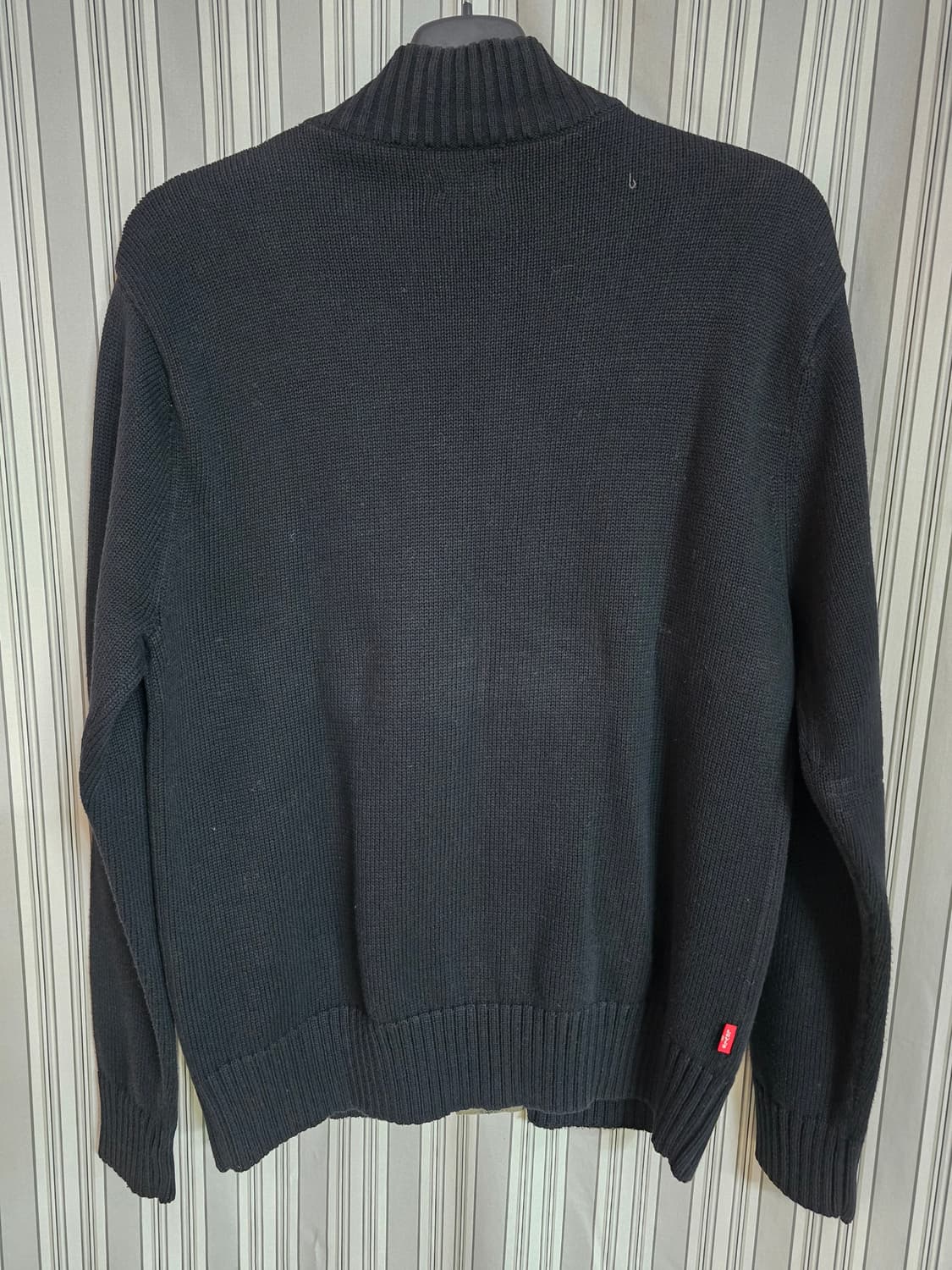 (108) 리바이스 블랙 니트 집업 가디건 상품이미지2