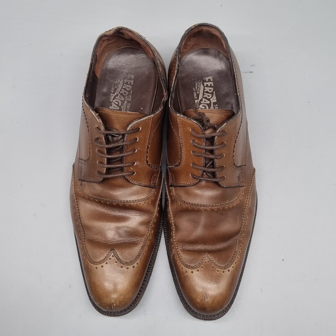 페라가모 윙팁 남성구두7.5 265 상품이미지2