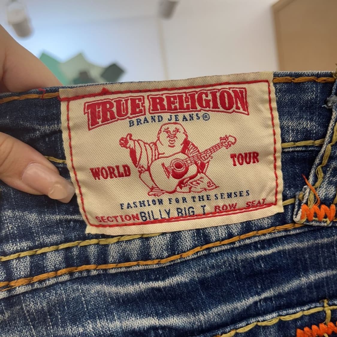 트루릴리젼 빌리빅티 스판 데님 청바지 27인치 C06435 상품이미지5