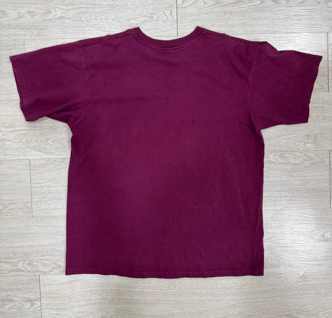 90s 할리데이비슨 빈티지 벽돌 패턴 프린팅 반팔 티셔츠 상품이미지2