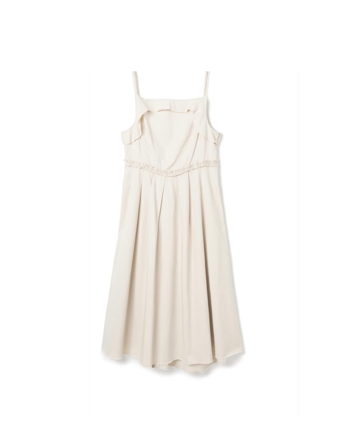 밀로 우먼 어시메스틱 플리츠 드레스 원피스 에크루 상품이미지1