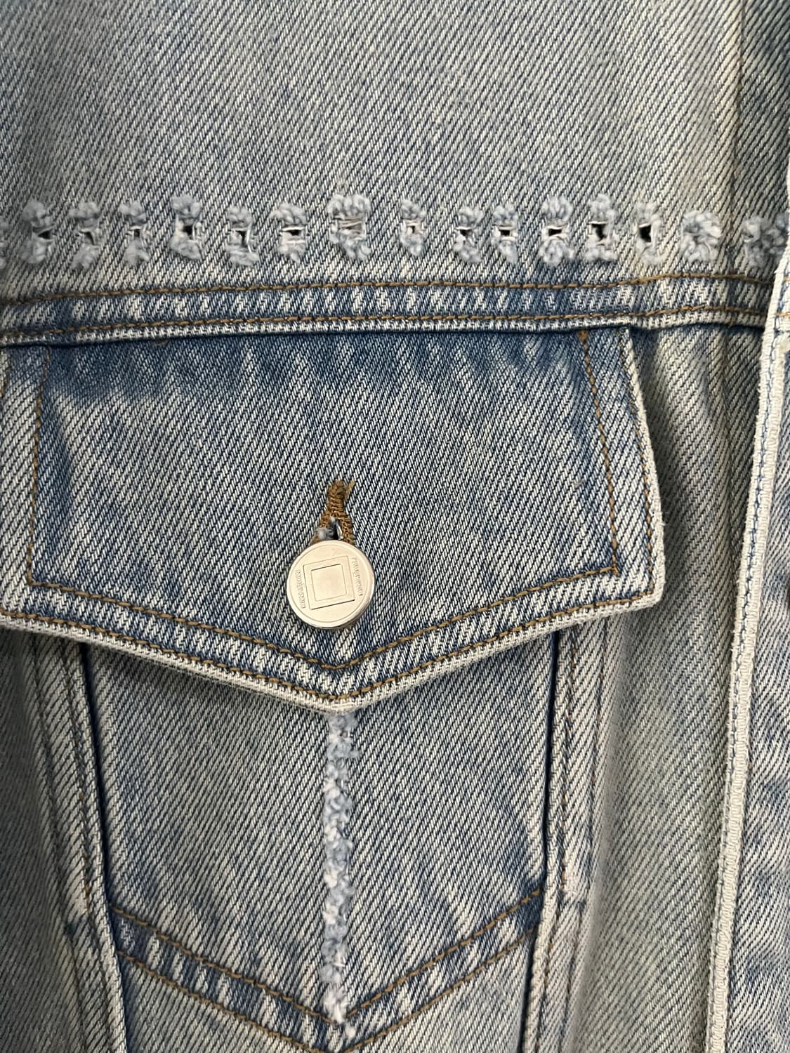 KIMHEKIM 김해김 데미지연청자켓 상품이미지9