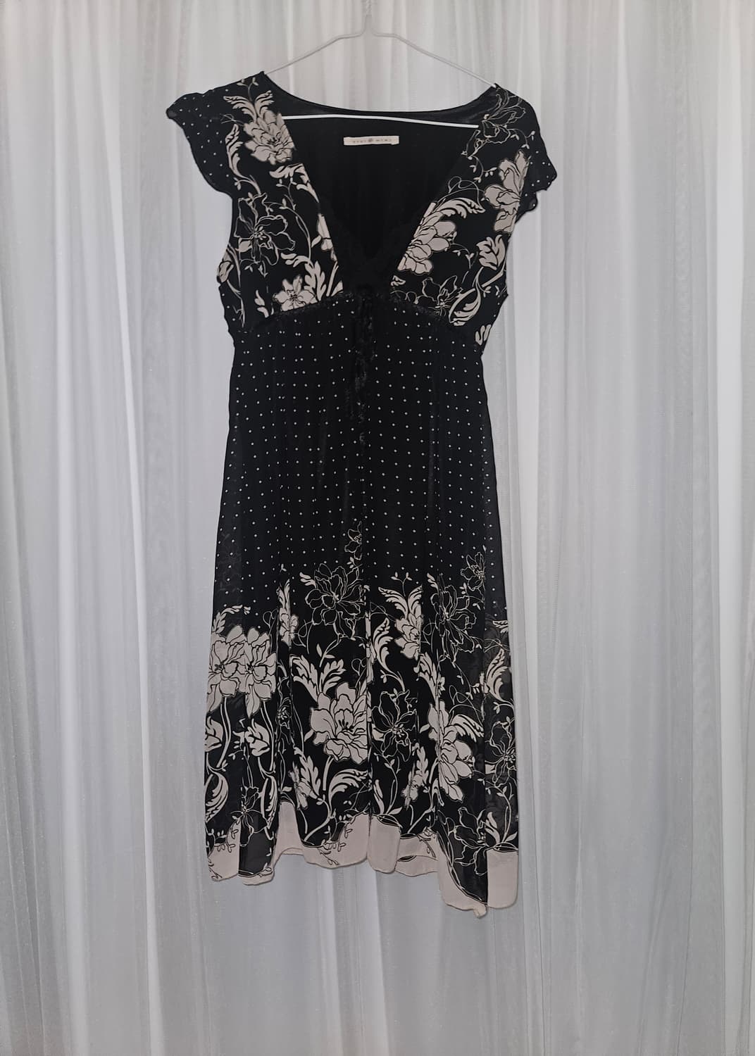 vous meme 빈티지 플라워 슬립 원피스 니혼진 공겜여주 히메갸루 상품이미지1