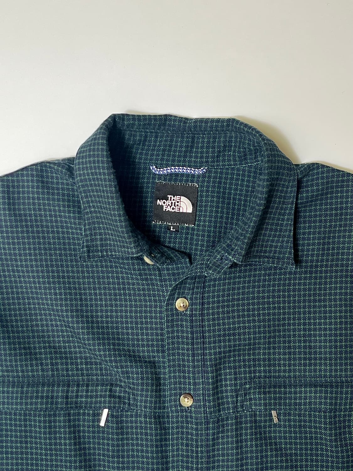 노스페이스 체크 플란넬 셔츠 상품이미지3