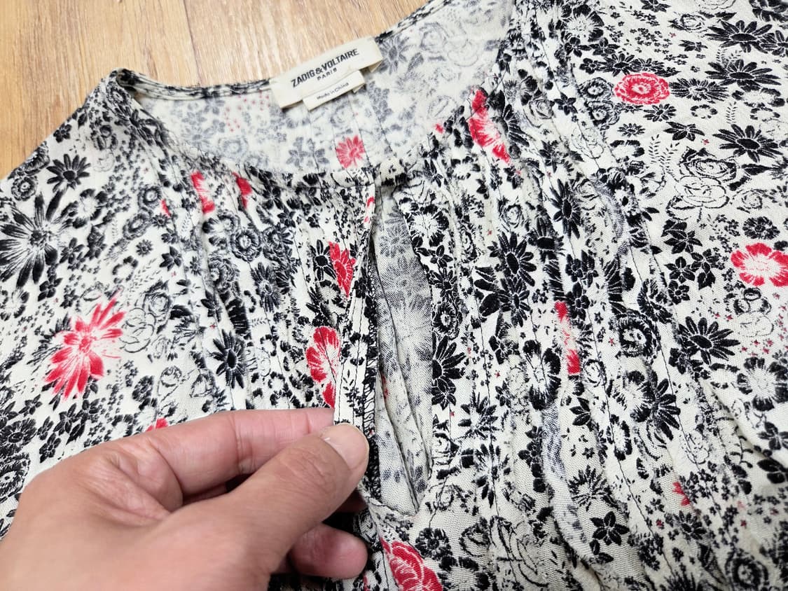 쟈딕앤볼테르(Zadig&Voltaire) REMUS 플로랄 원피스 44 상품이미지7