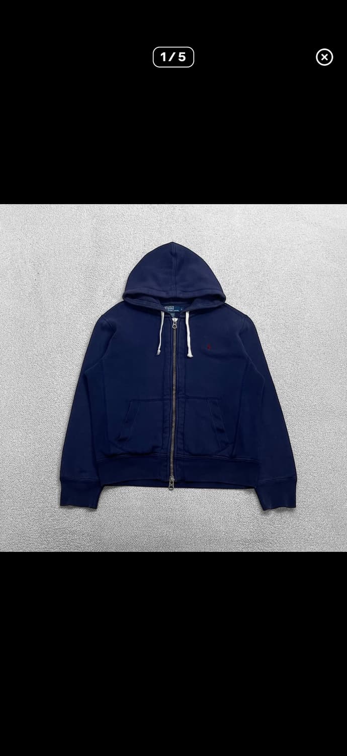 폴로 네이비 후드집업  상품이미지1