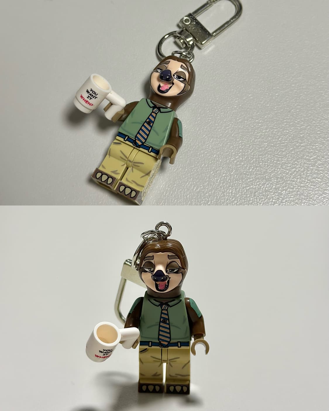 [주문제작] 주토피아 레고 피규어 키링 에어팟 지갑 열쇠고리 상품이미지4