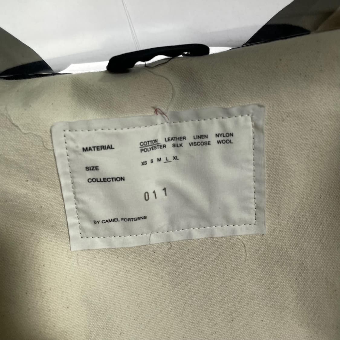 카미엘 포트젠스 21aw 스트라이프 캐주얼 수트 자켓 상품이미지7