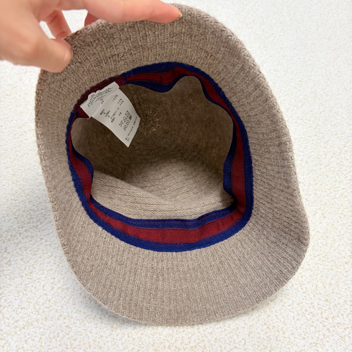 비비안웨스트우드 울 니트 모자 상품이미지5