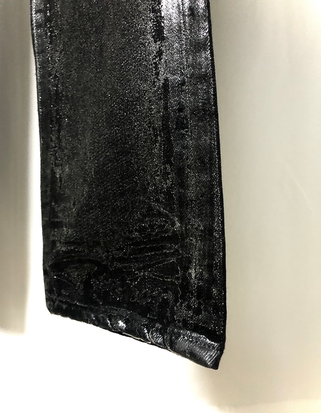 디올옴므 08s 블랙왁스 코팅 데님 상품이미지3