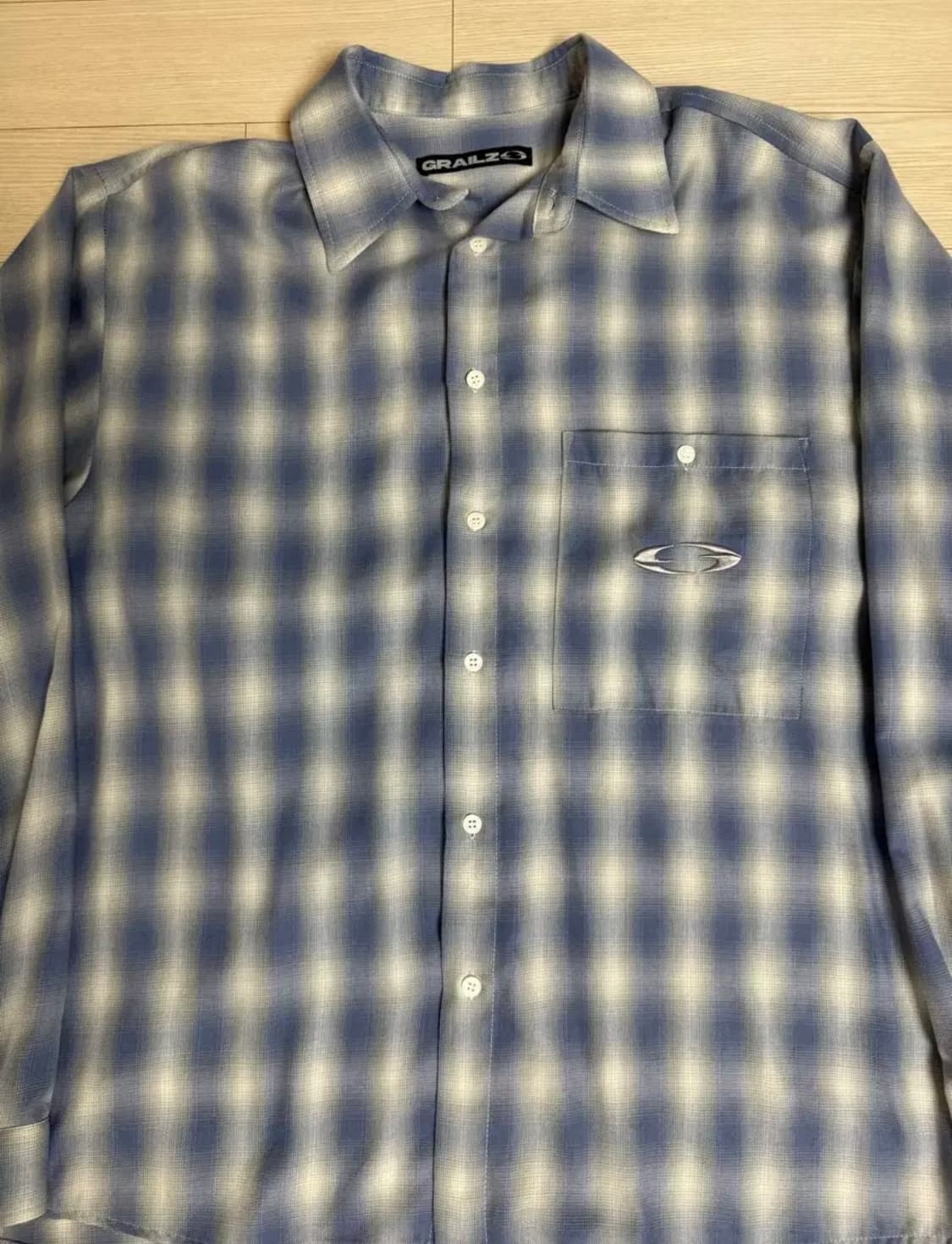 그레일즈 오버사이즈 체크셔츠 상품이미지3