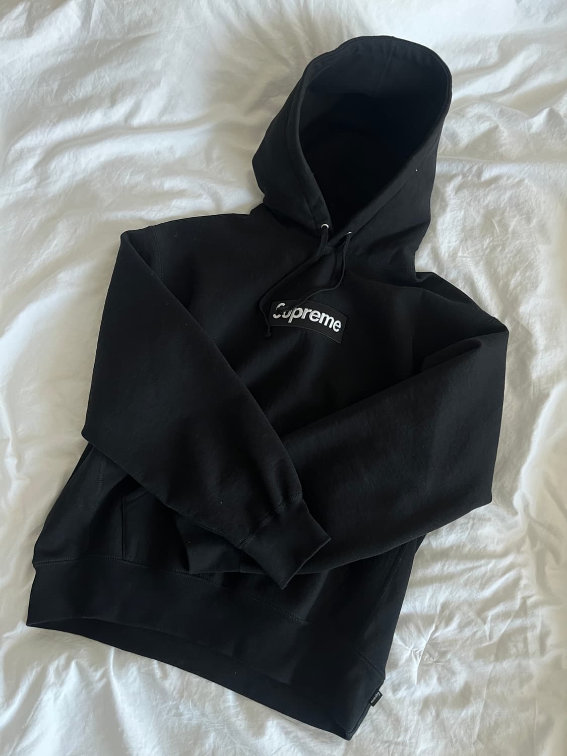 슈프림 박스로고 후드 스웨트셔츠 블랙 - 23FW 상품이미지2