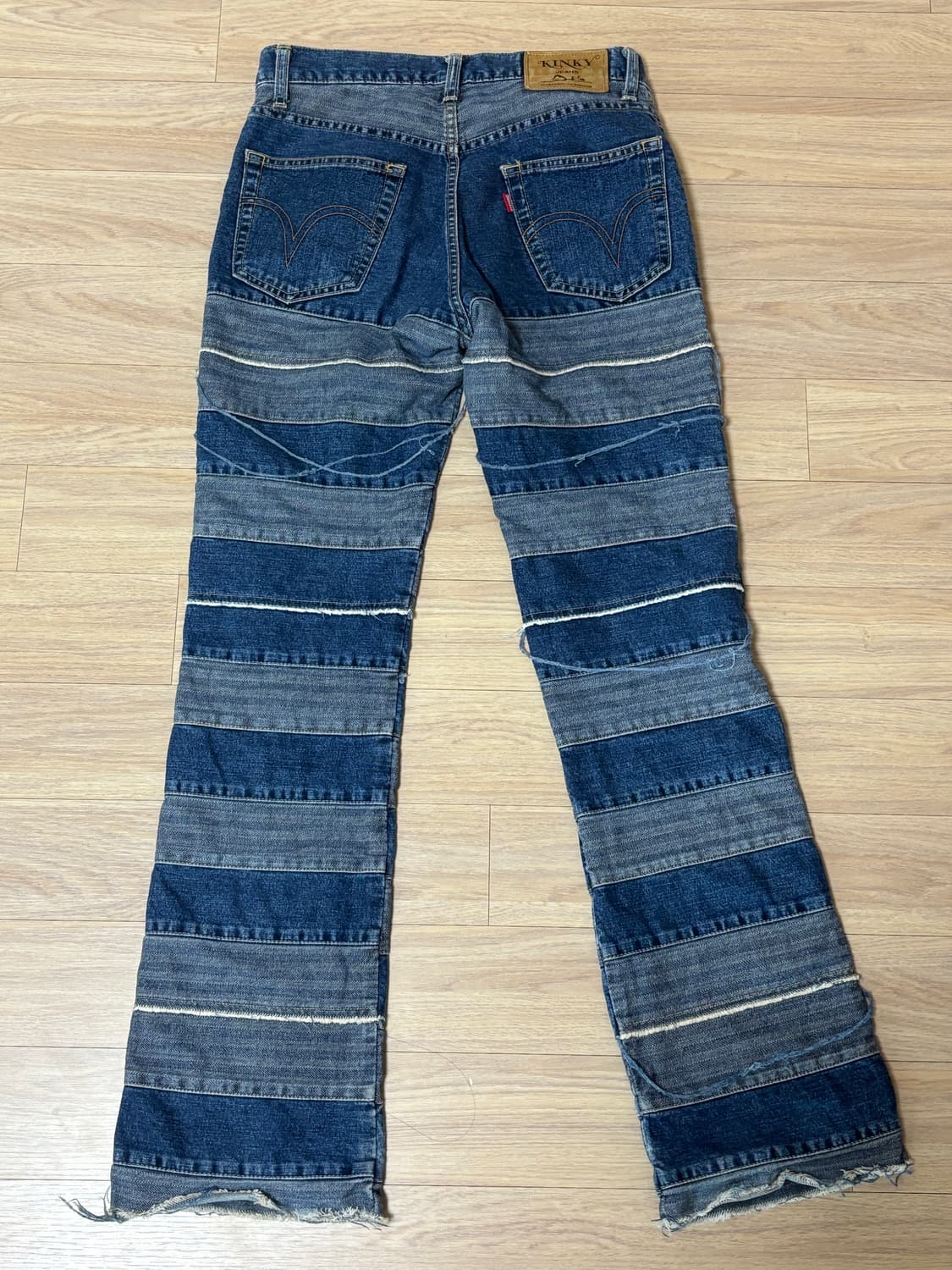 히스테릭글래머 킨키진 스트라이프 데님 팬츠 상품이미지2