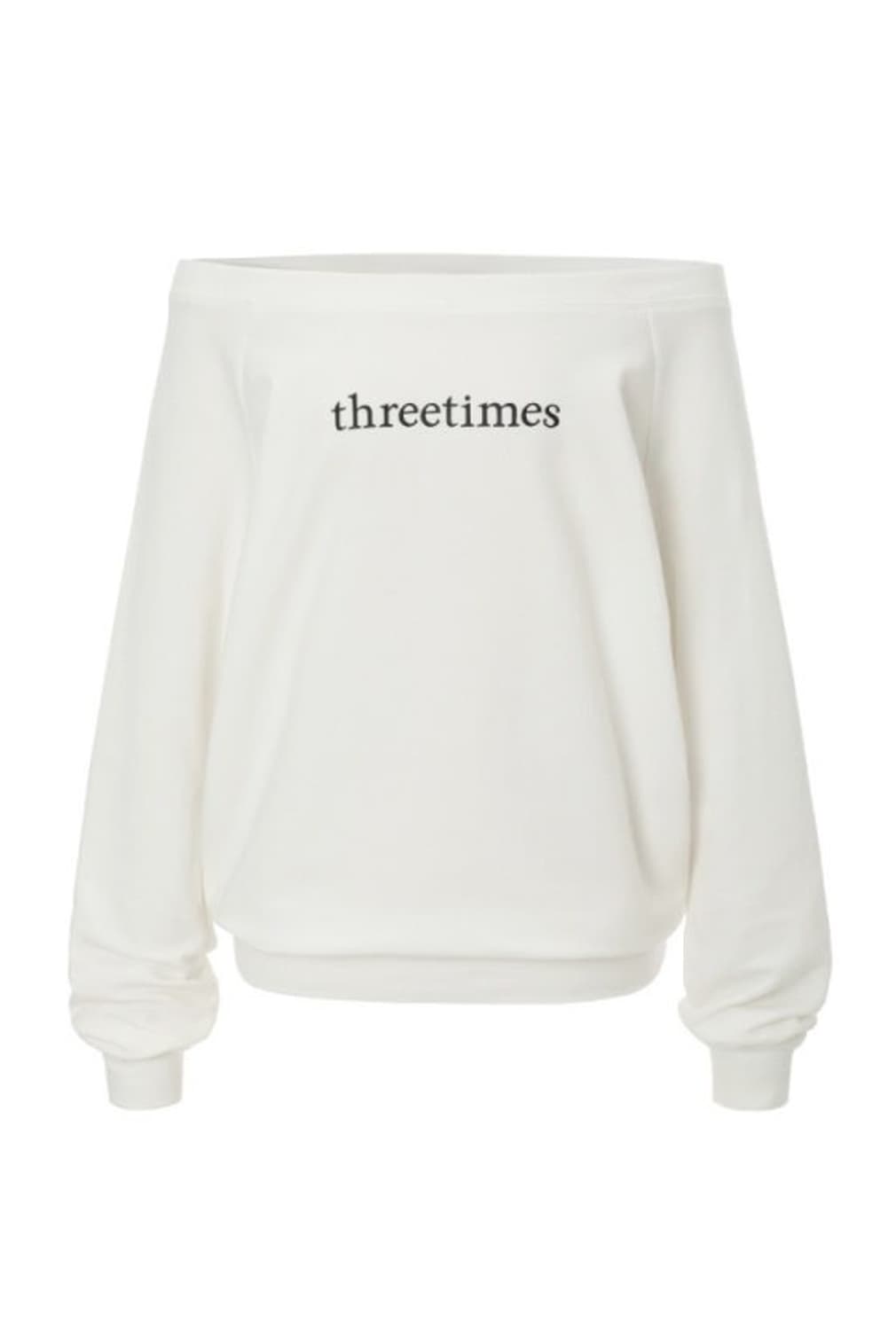 쓰리타임즈 오프 티셔츠 M 새상품 상품이미지1