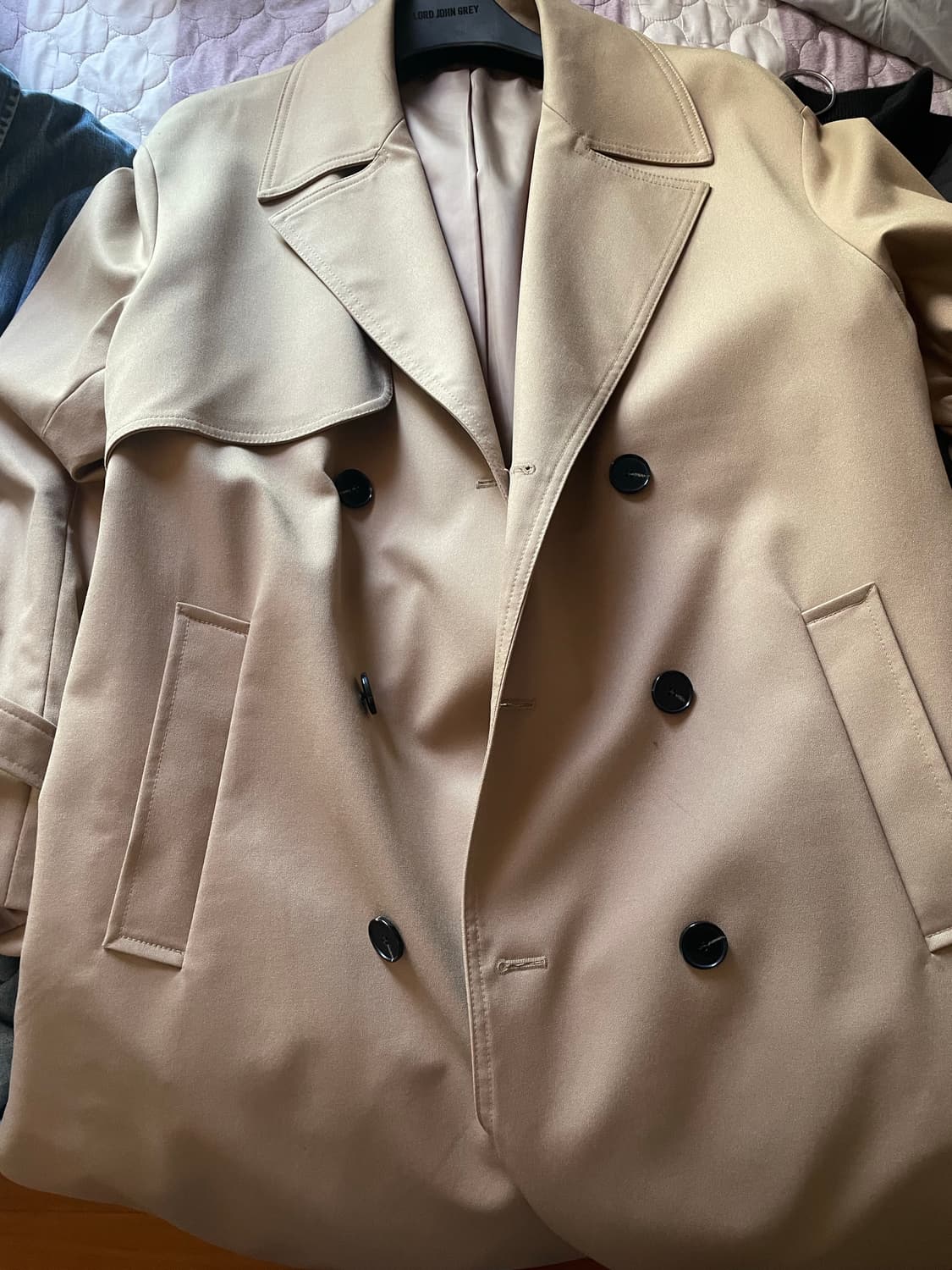 드로우핏 트렌치코트 xl 사이즈 팝니당 상품이미지2