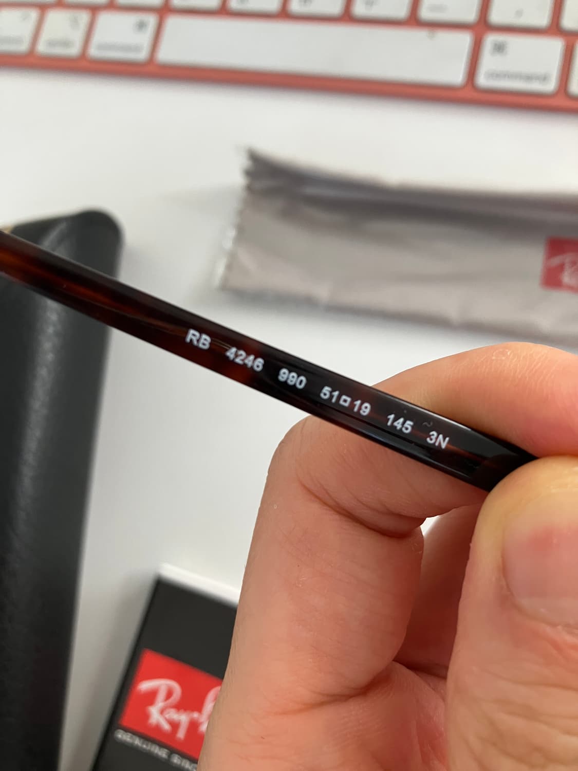 Rayban 레이벤 선글라스 RB4246 990 상품이미지4