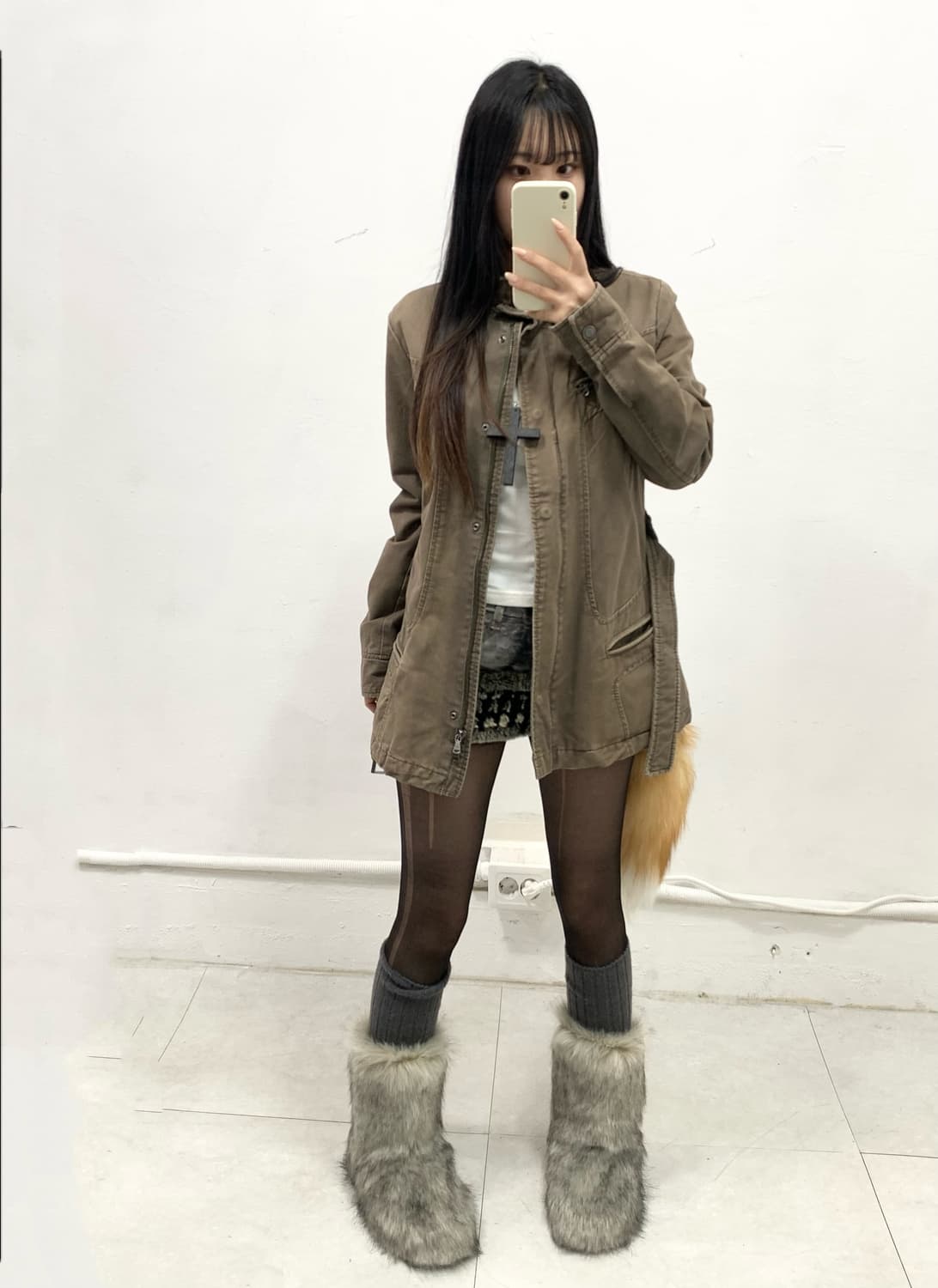 [CALVIN KLEIN] 캘빈클라인 카키브라운 자켓 상품이미지2