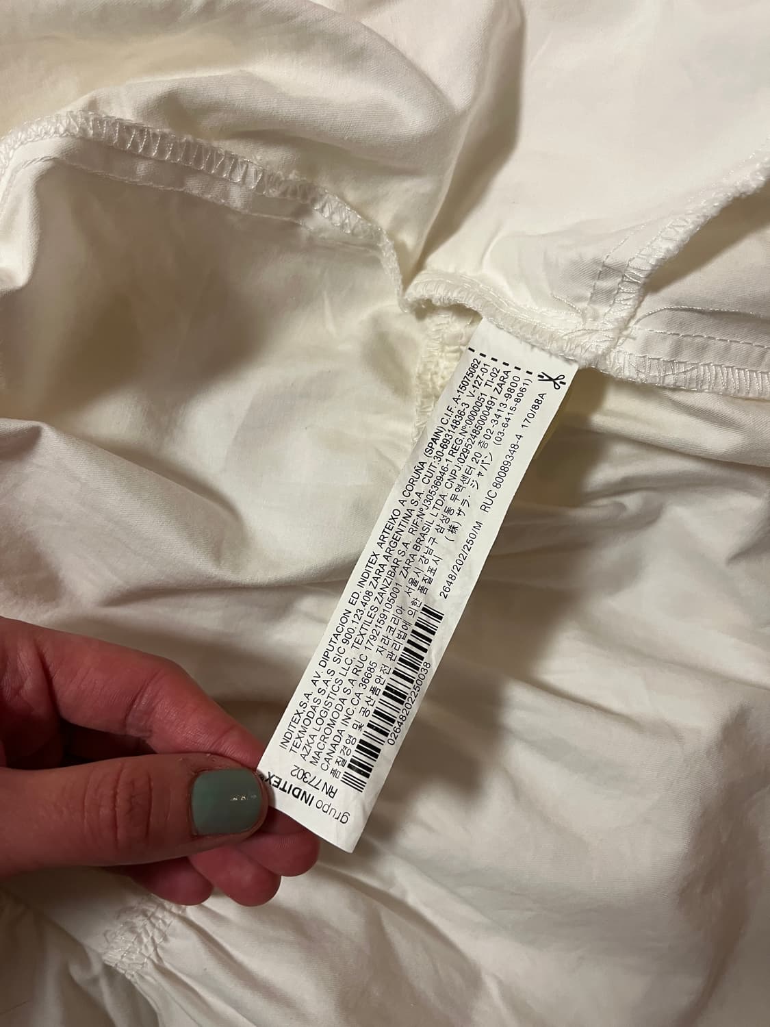 자라 베이비돌 퍼프소매 원피스 M 상품이미지4