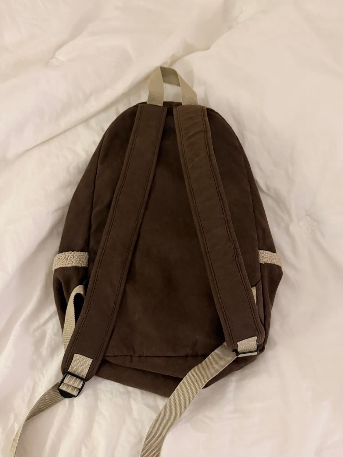 페어리그런지 빈티지 브라운 백팩 모리걸 하구미 상품이미지2