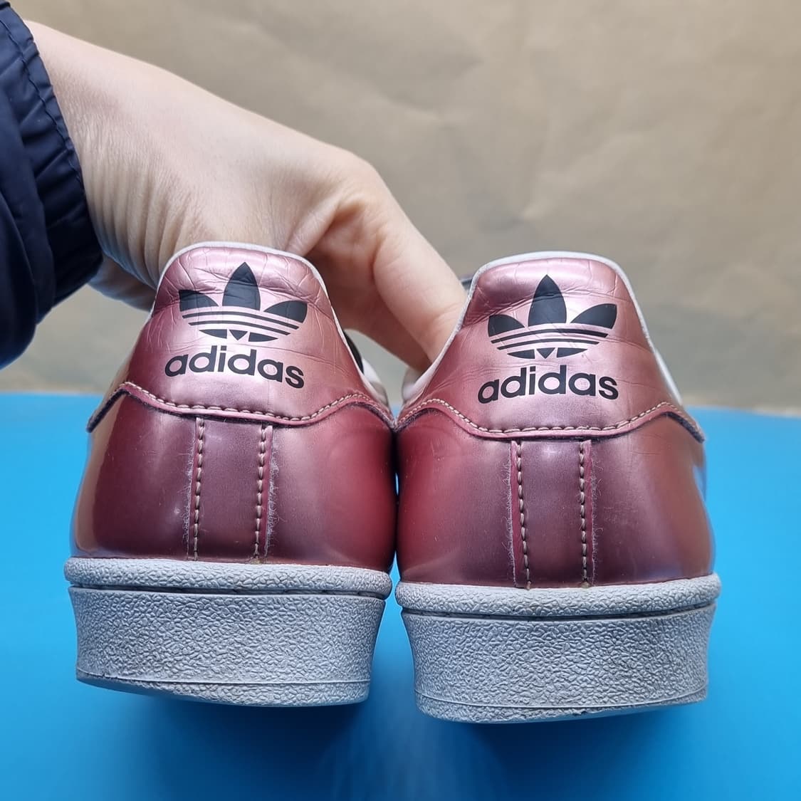 아디다스 슈퍼스타 메탈릭 브론즈265 상품이미지4