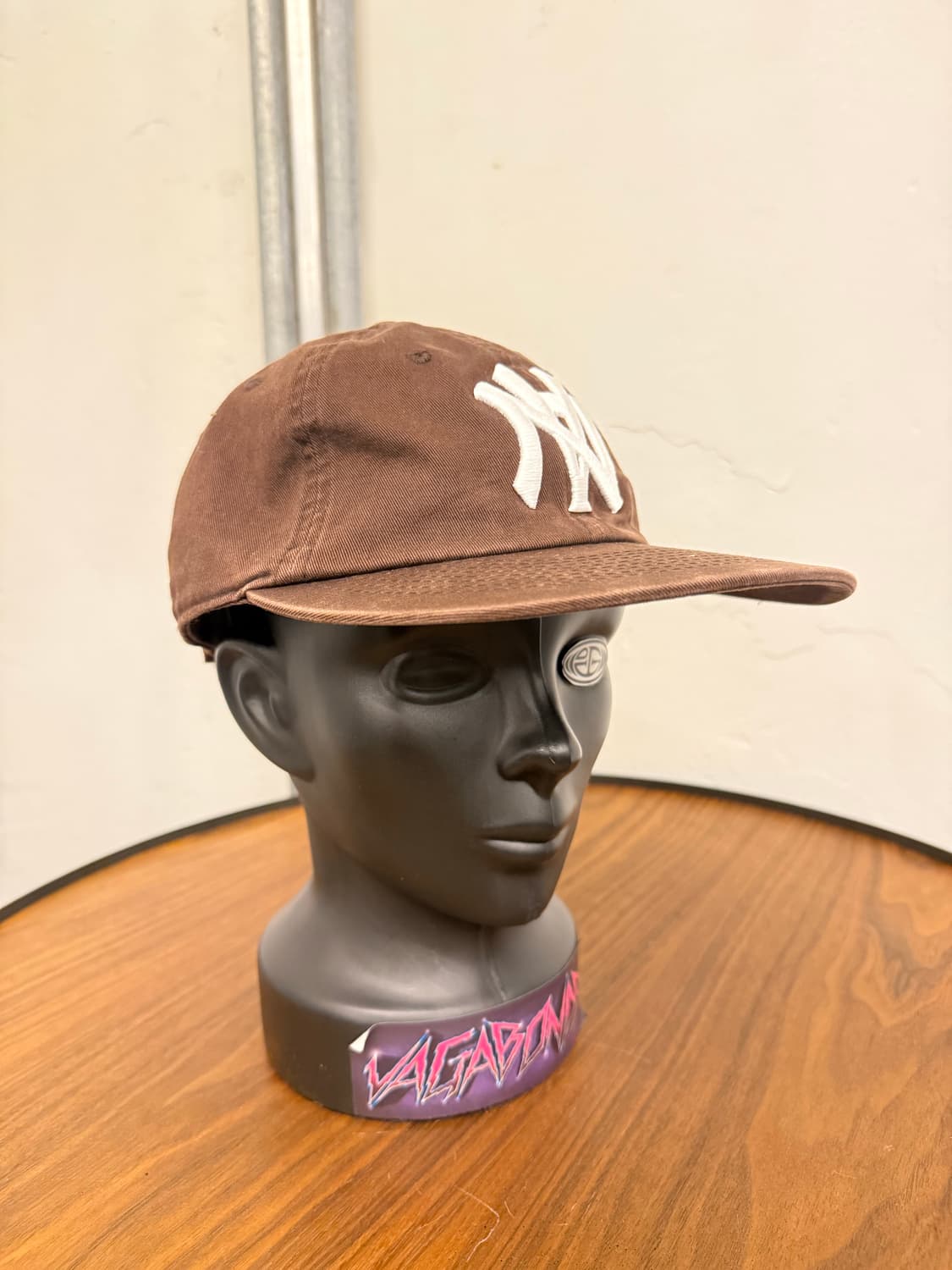 Annot 브라운 뉴욕로고 캡 상품이미지4