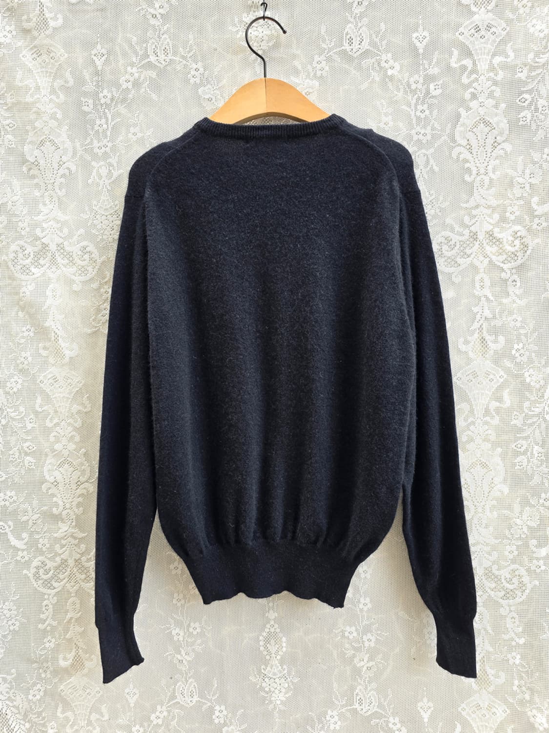 캐시미어 100% 금장단추 가디건 상품이미지6