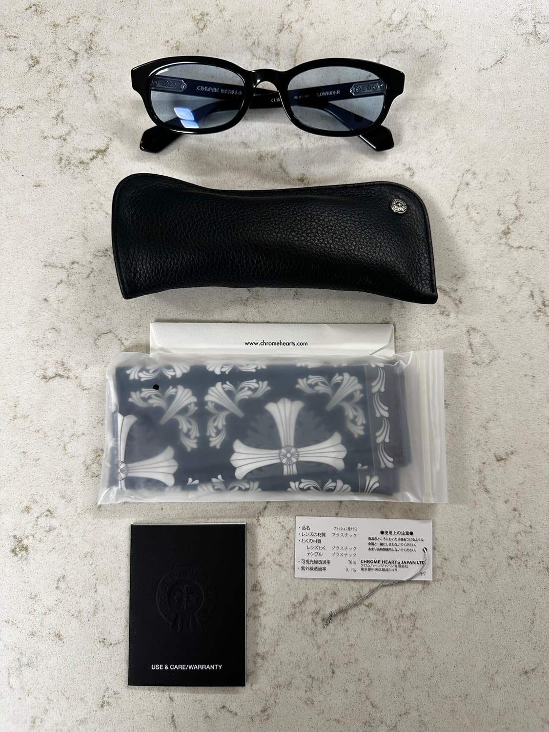 [52]크롬하츠 로우라이더 선글라스 유광블랙 Chrome hearts 상품이미지2