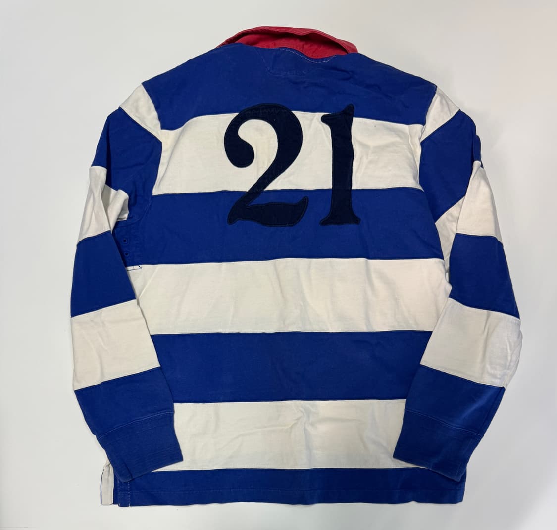 폴로 랄프로렌 스트라이프 긴팔 럭비티 XL 상품이미지2