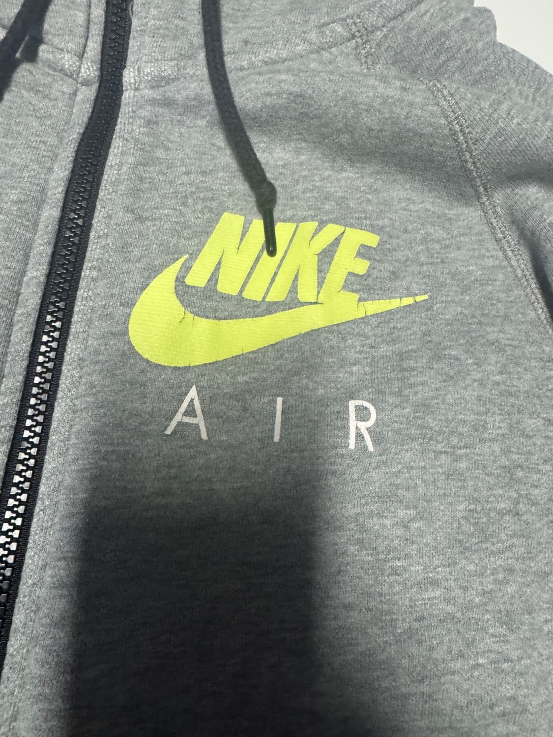 나이키 에어 AIR 네온 스우시 트레이닝 후드집업 XL 상품이미지6