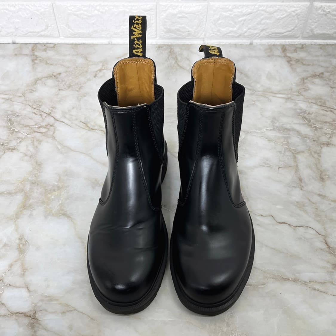 닥터마틴 2976 블랙 가죽 첼시부츠 UK6 250 상품이미지2