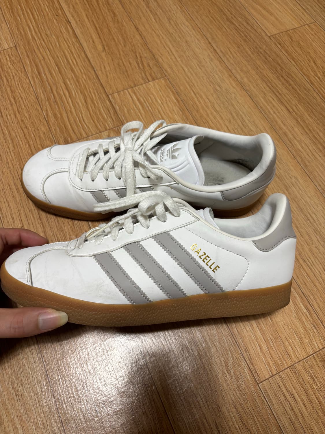 아디다스 가젤 화이트 그레이 상품이미지2