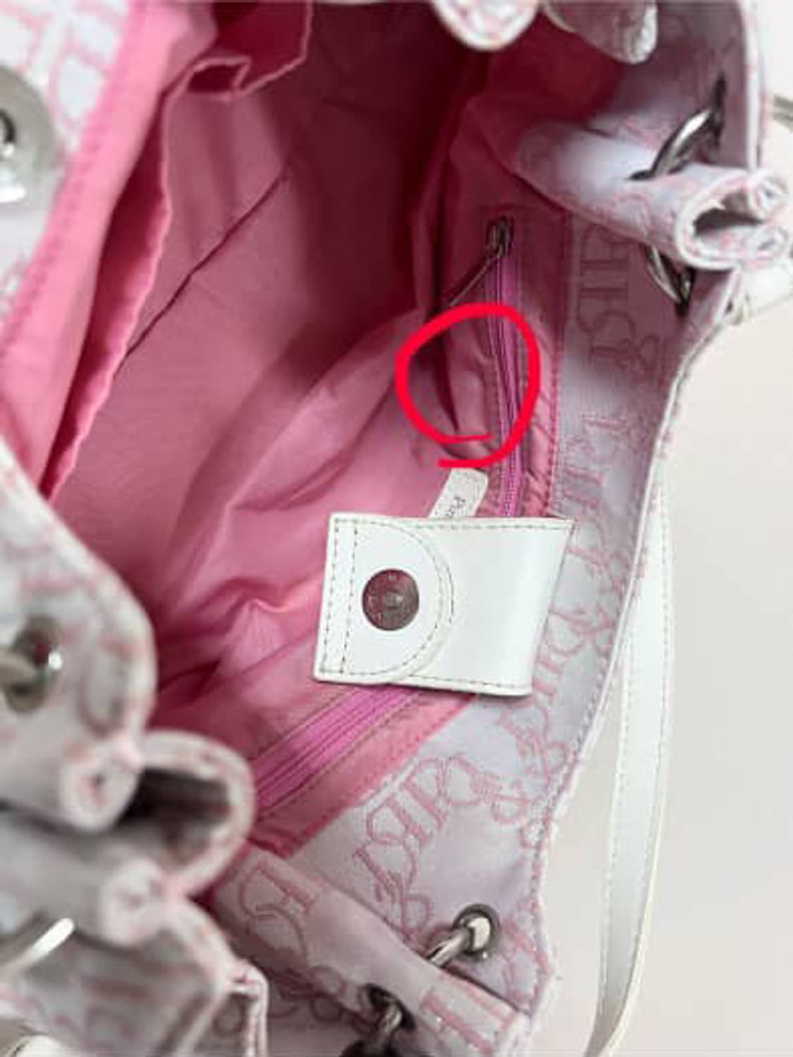 핑키앤다이안 로고백 핑크백 유일매물 리즈리사트랄라라히메갸루백stc진리유진 상품이미지3