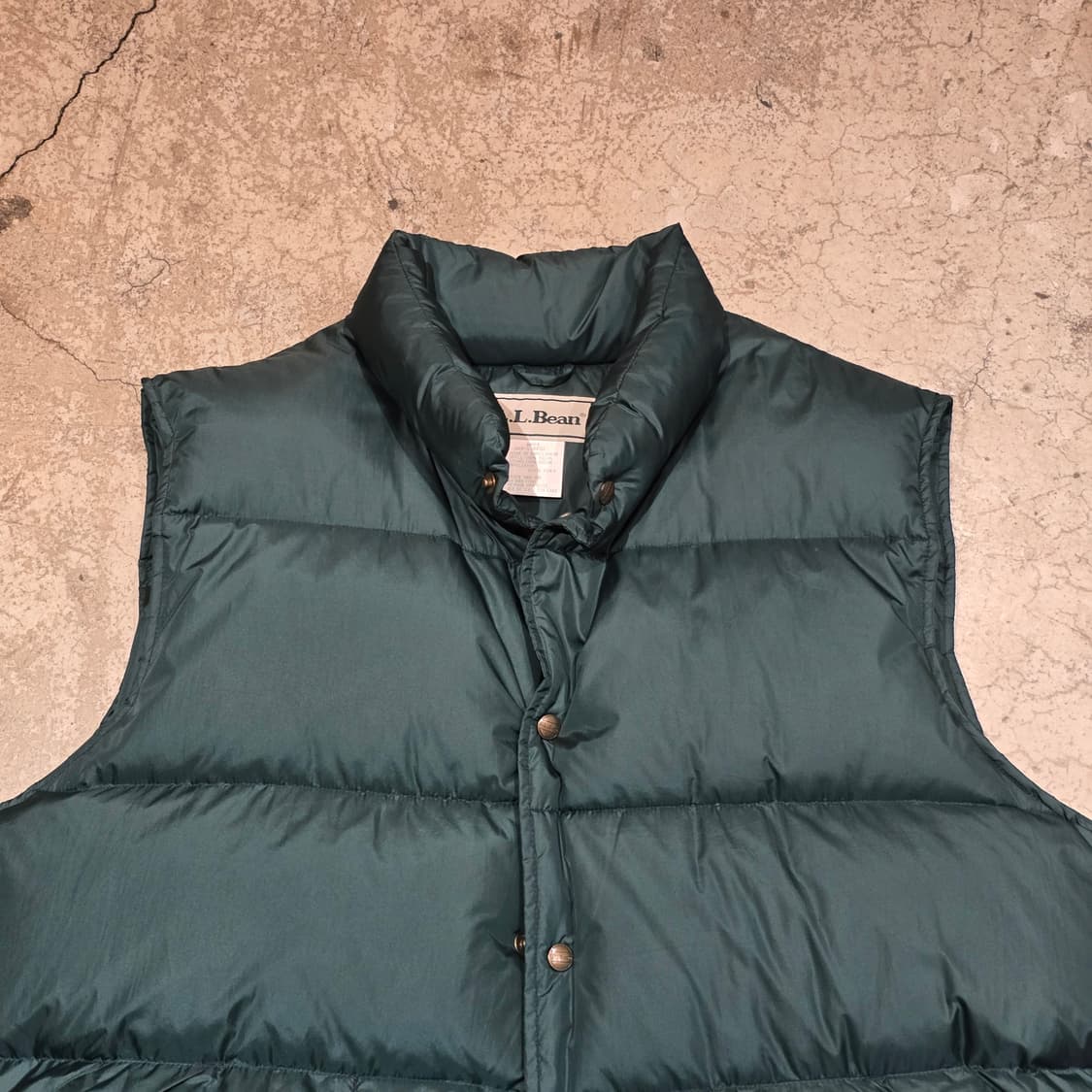 80s L.L.Bean 구스 다운 패딩 베스트 상품이미지2