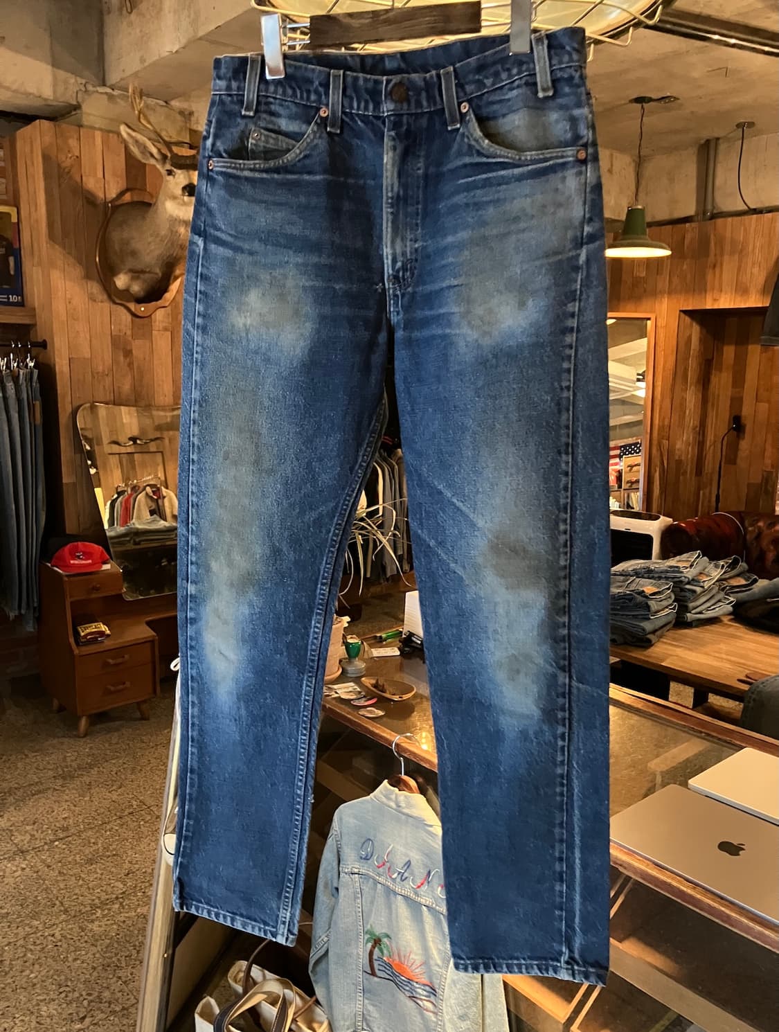 90s USA 빈티지 리바이스 505 데님 팬츠 상품이미지2