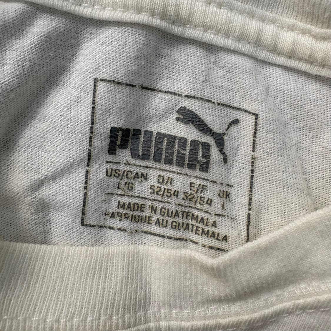 L 푸마 반팔 티셔츠 기본티 0415J 상품이미지2