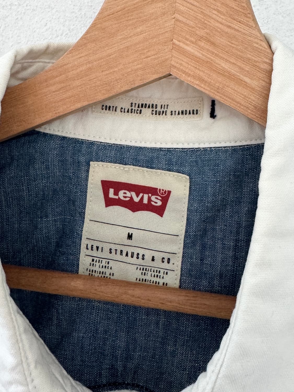 리바이스 웨스턴 셔츠 상품이미지4