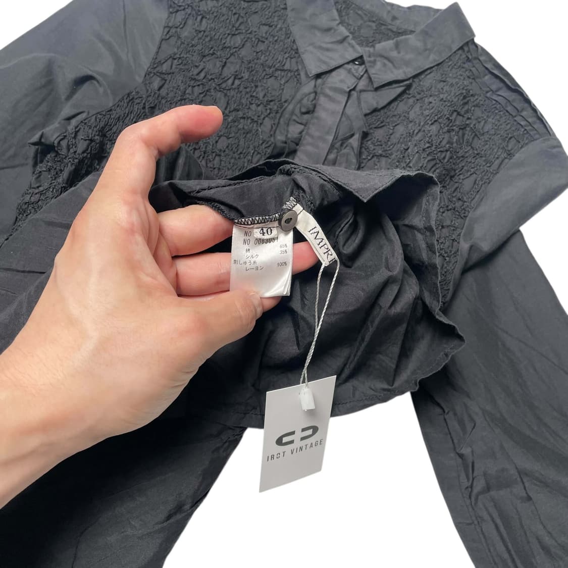 코튼 블렌드 링클 셔츠 상품이미지7